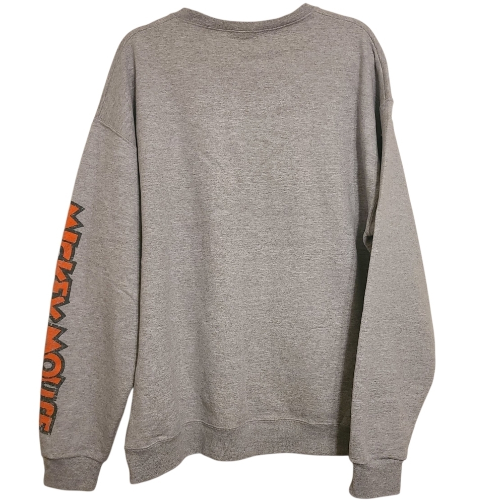 Disney | Women's Gray Mickey Mouse Crewneck Novelty Sweatshirt (Size XL) - Picture 12 of 12